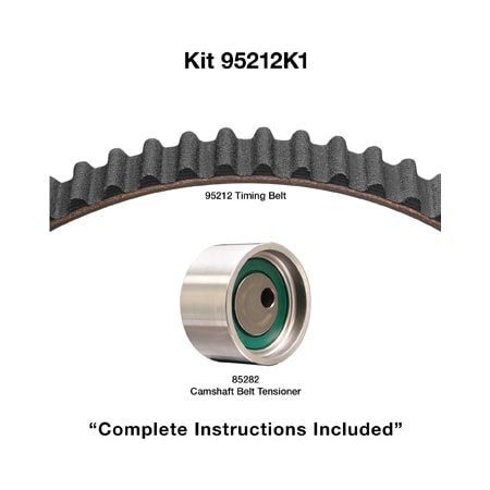 Dayco 92-02 Chev/Geo/Gmc/Pontiac/Suzuki 1.6L Timing Belt Kit, 95212K1 95212K1